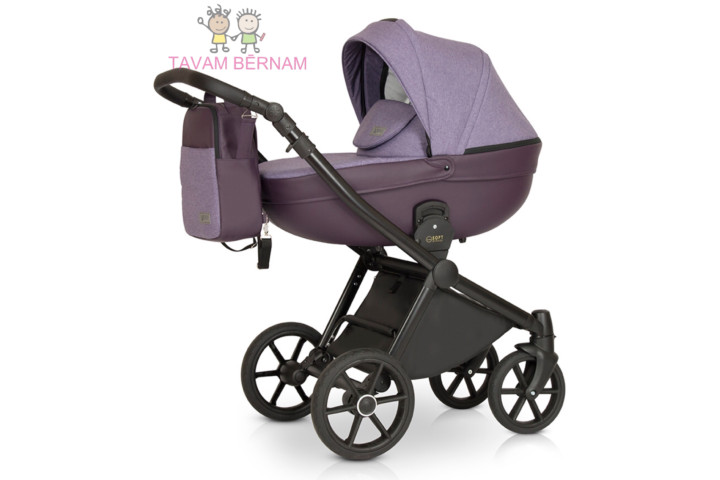 Verdi Mirage Soft 3-1 col.07 (violet), bērnu universālie ratiņi 3-1 Verdi Mirage Soft 3-1 col.07 (violet), bērnu universālie ratiņi 3-1